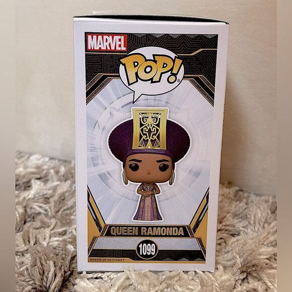 Funko Pop! Marvel Black Panther Wakanda Forever #1099 Queen Ramonda w/ Case - Picture 4 of 6